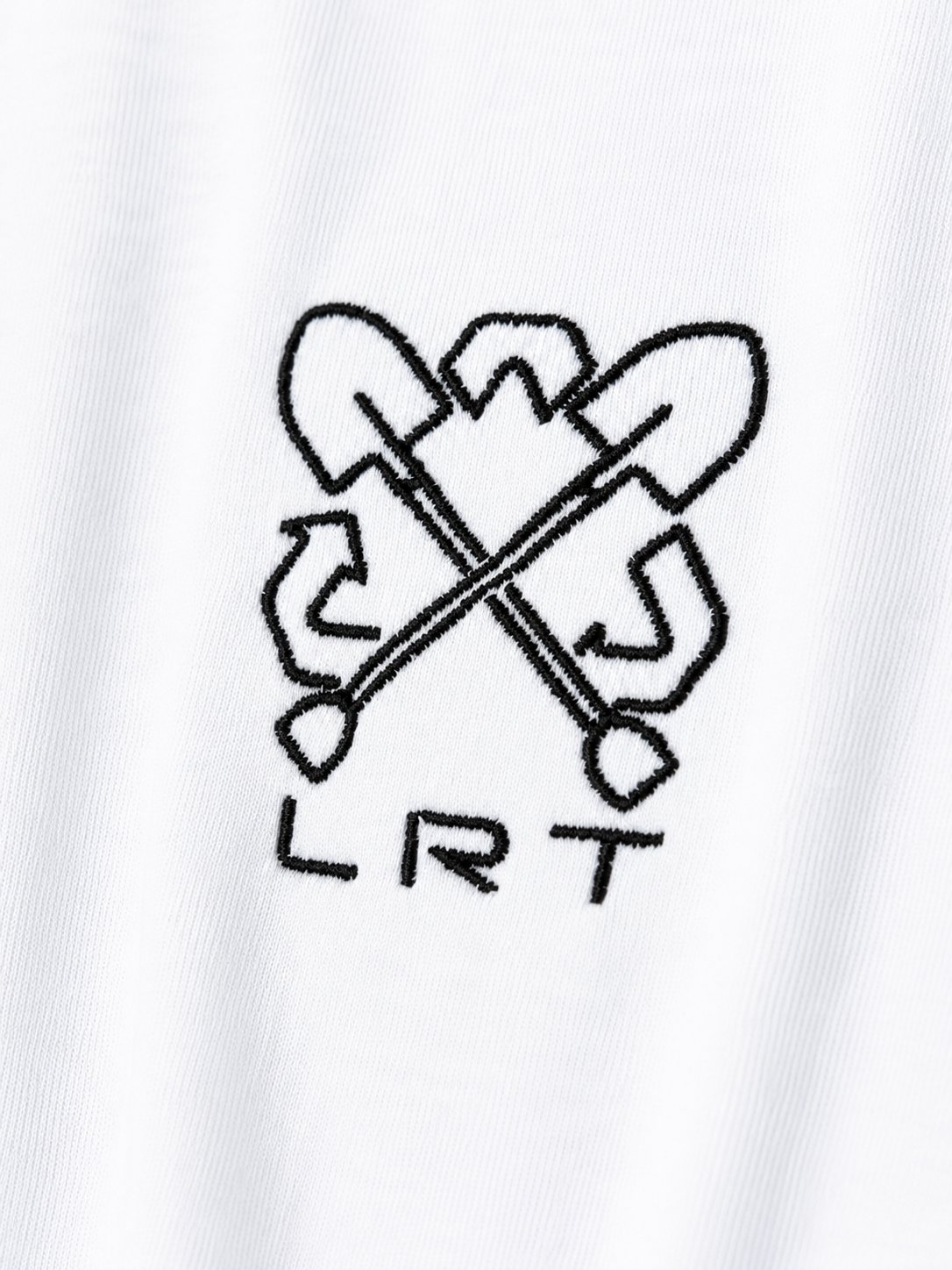 T-Shirt brodé blanc vue 2